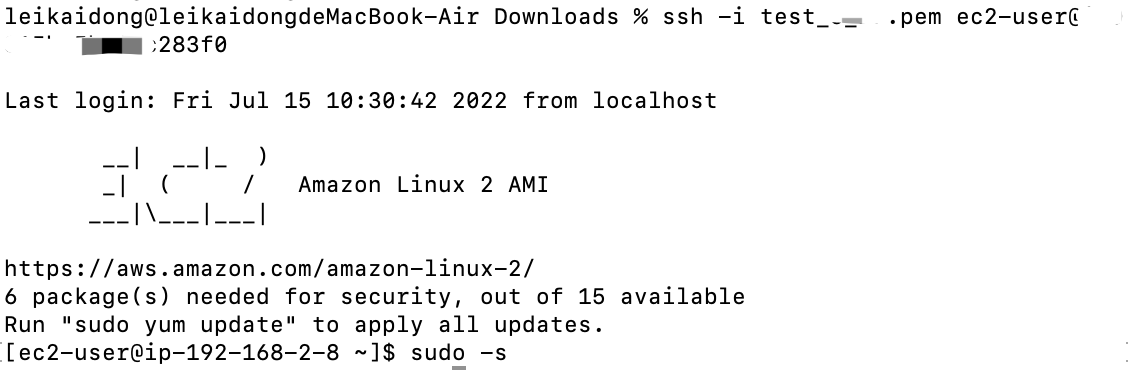 修改本地SSH配置 通过AWS SSM登陆AWS EC2