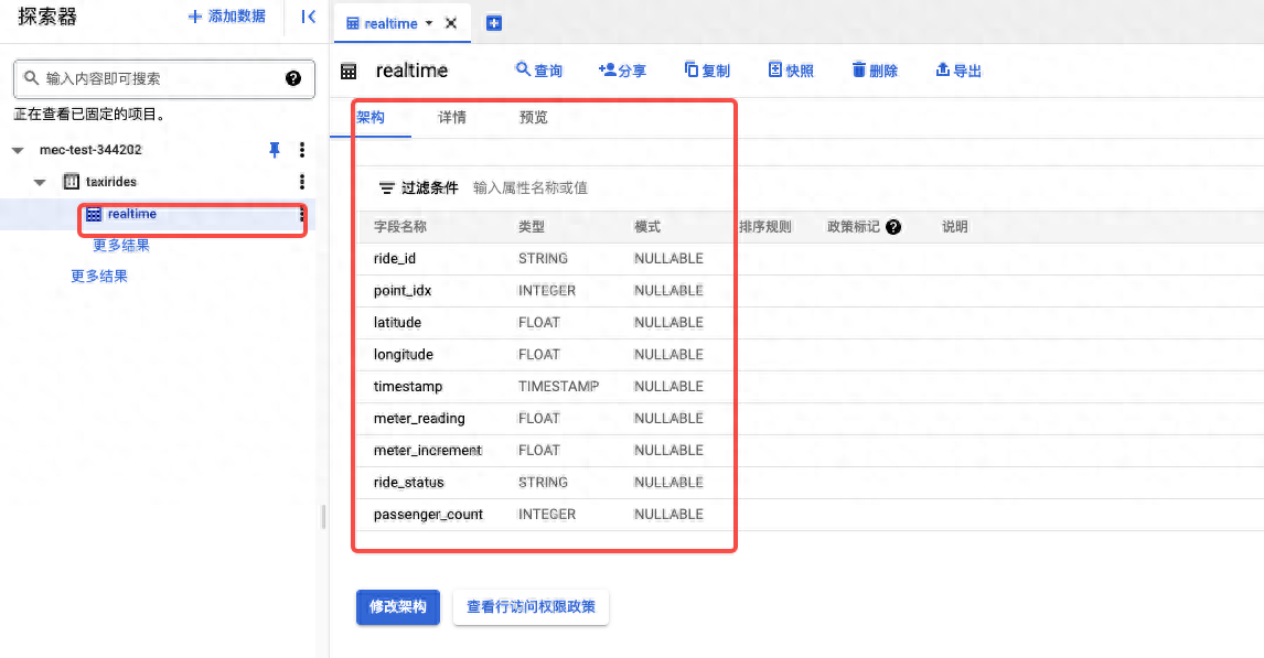 使用 Dataflow 模板创建从 Pub/Sub 到 BigQuery 的流处理流水线