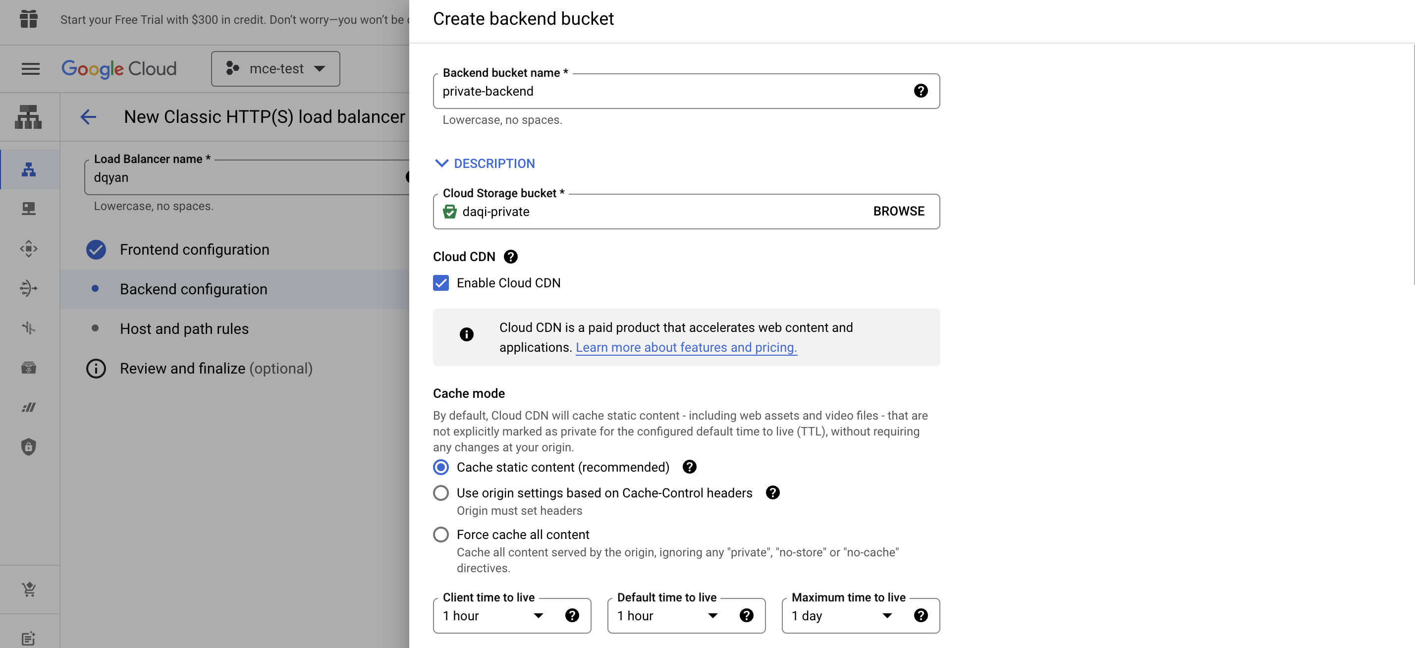 GCS 私有桶作 GCP CDN 源站￼