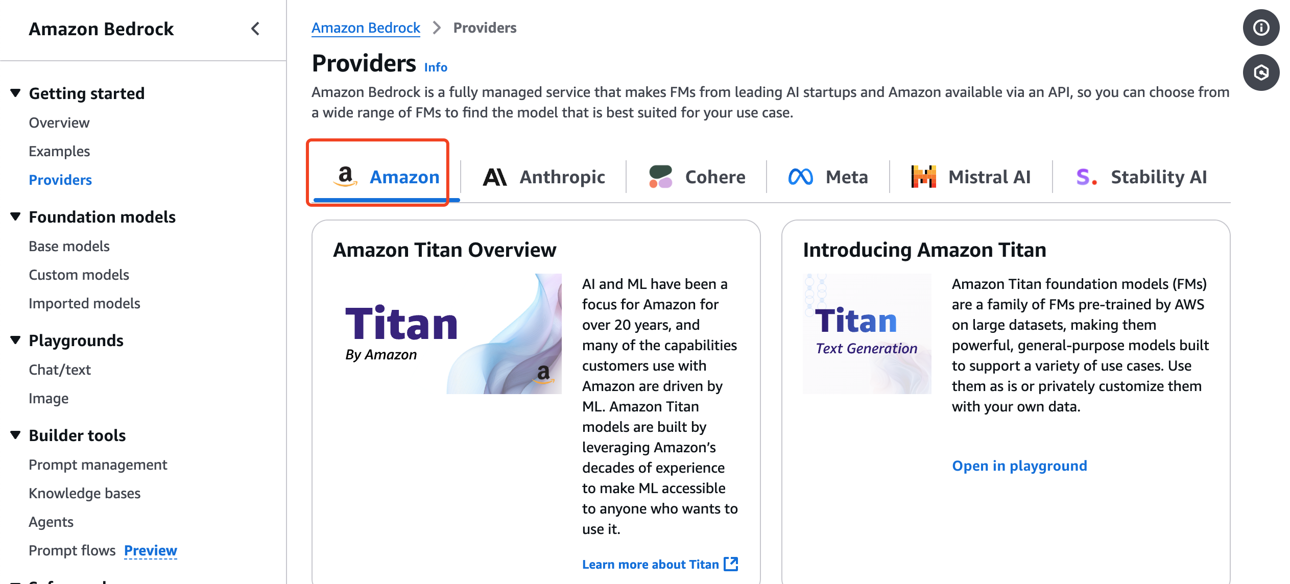 Amazon Bedrock